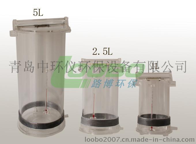 厂家直供有机玻璃水质采样器1L/2.5L/5L